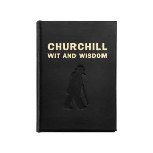 Churchill Wit and Wisdom Leather Bound Book